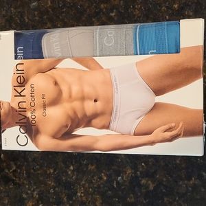 Calvin Klein classic fit 100% cotton underwear